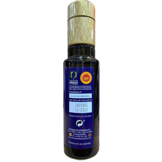 ACEITE DE OLIVA VIRGEN EXTRA 100ML SERIE ORO PARQUEOLIVA DOP PRIEGO DE