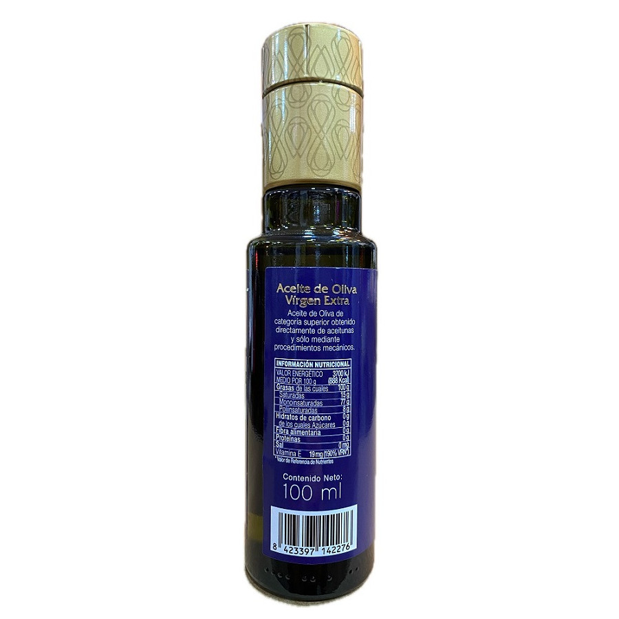 ACEITE DE OLIVA VIRGEN EXTRA 100ML SERIE ORO PARQUEOLIVA DOP PRIEGO DE