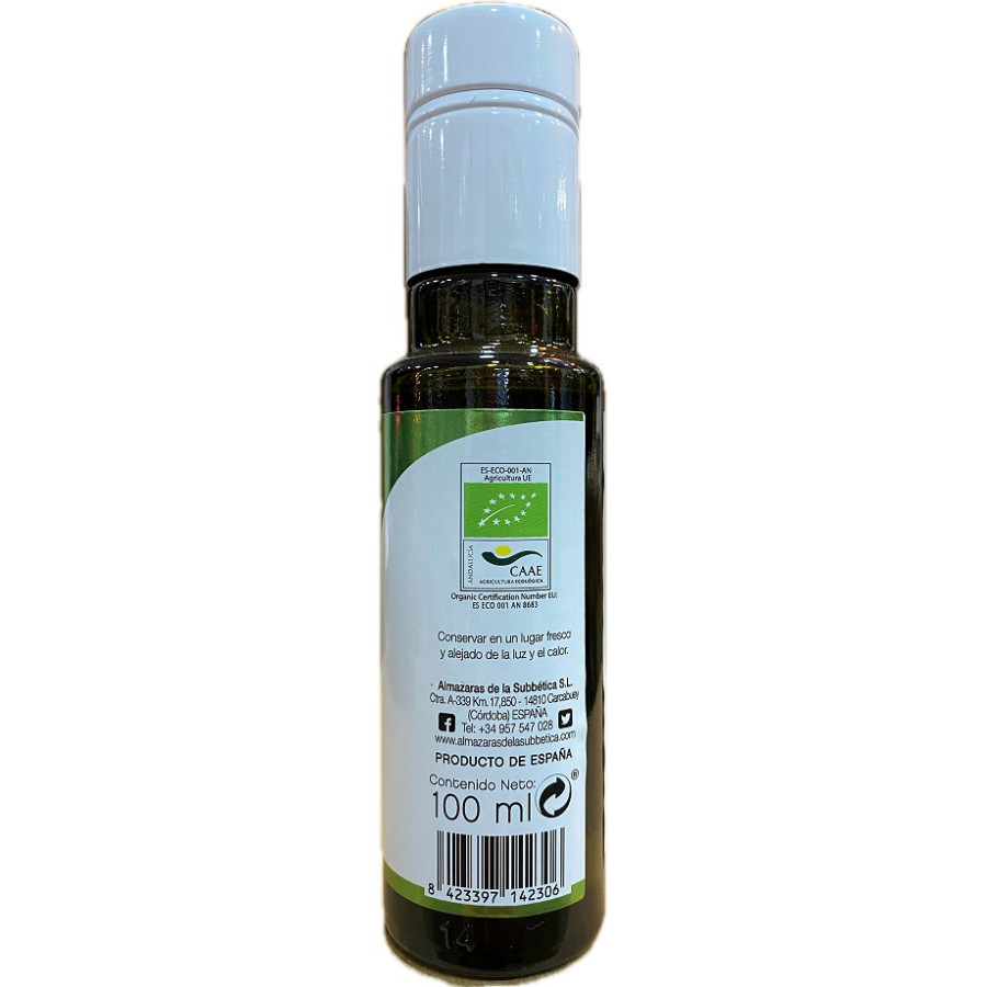 ACEITE DE OLIVA VIRGEN EXTRA ECOLÓGICO 100ML ALMAOLIVA BIO