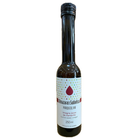 VINAGRE DULCE DE MEMBRILLO 250 ml. ALMAZARAS DE LA SUBBÉTICA  PARQUEOL