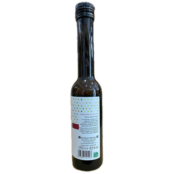 VINAGRE DULCE DE MEMBRILLO 250 ml. ALMAZARAS DE LA SUBBÉTICA  PARQUEOL