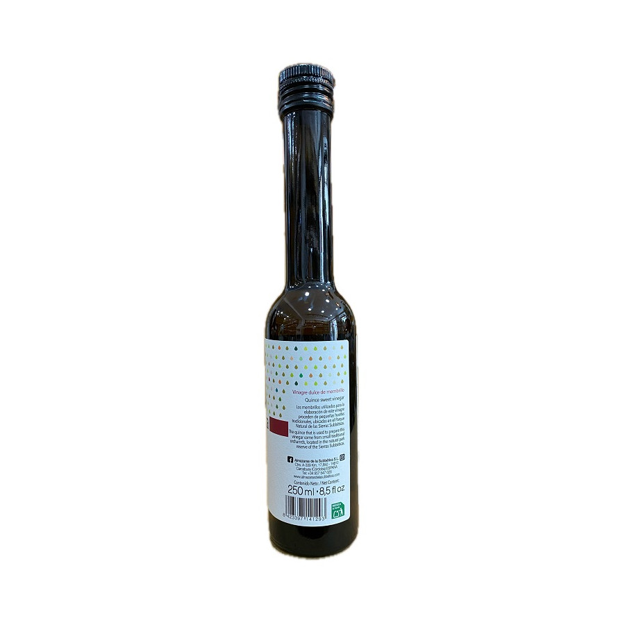 VINAGRE DULCE DE MEMBRILLO 250 ml. ALMAZARAS DE LA SUBBÉTICA  PARQUEOL