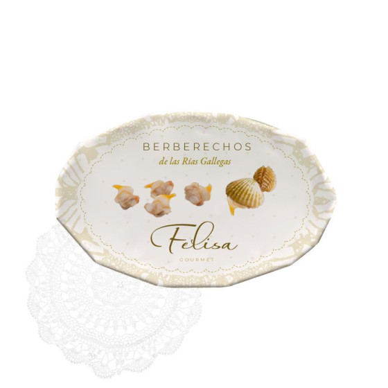 BERBERECHOS DE LAS RÍAS GALLEGAS LATA 112 gr. FELISA GOURMET BARBATE