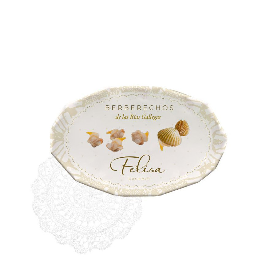 BERBERECHOS DE LAS RÍAS GALLEGAS LATA 112 gr. FELISA GOURMET BARBATE