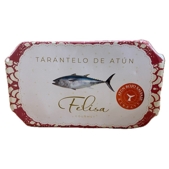 TARANTELO DE ATÚN ROJO EN ACEITE DE OLIVA LATA 120gr. FELISA GOURMET B