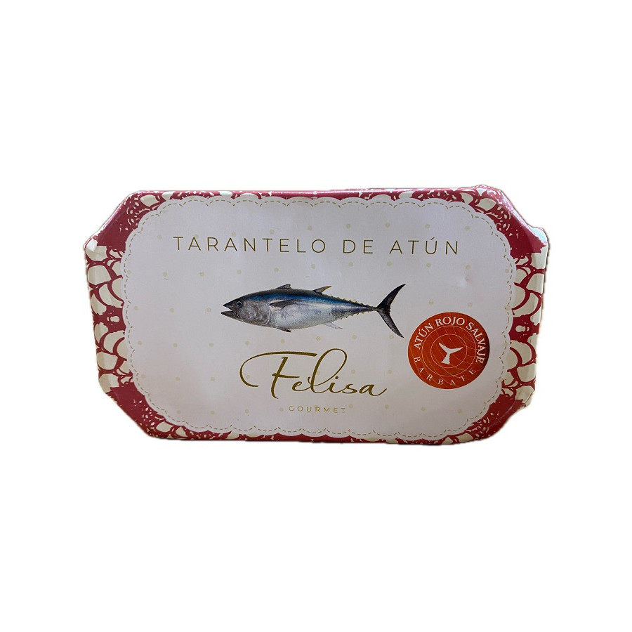TARANTELO DE ATÚN ROJO EN ACEITE DE OLIVA LATA 120gr. FELISA GOURMET B