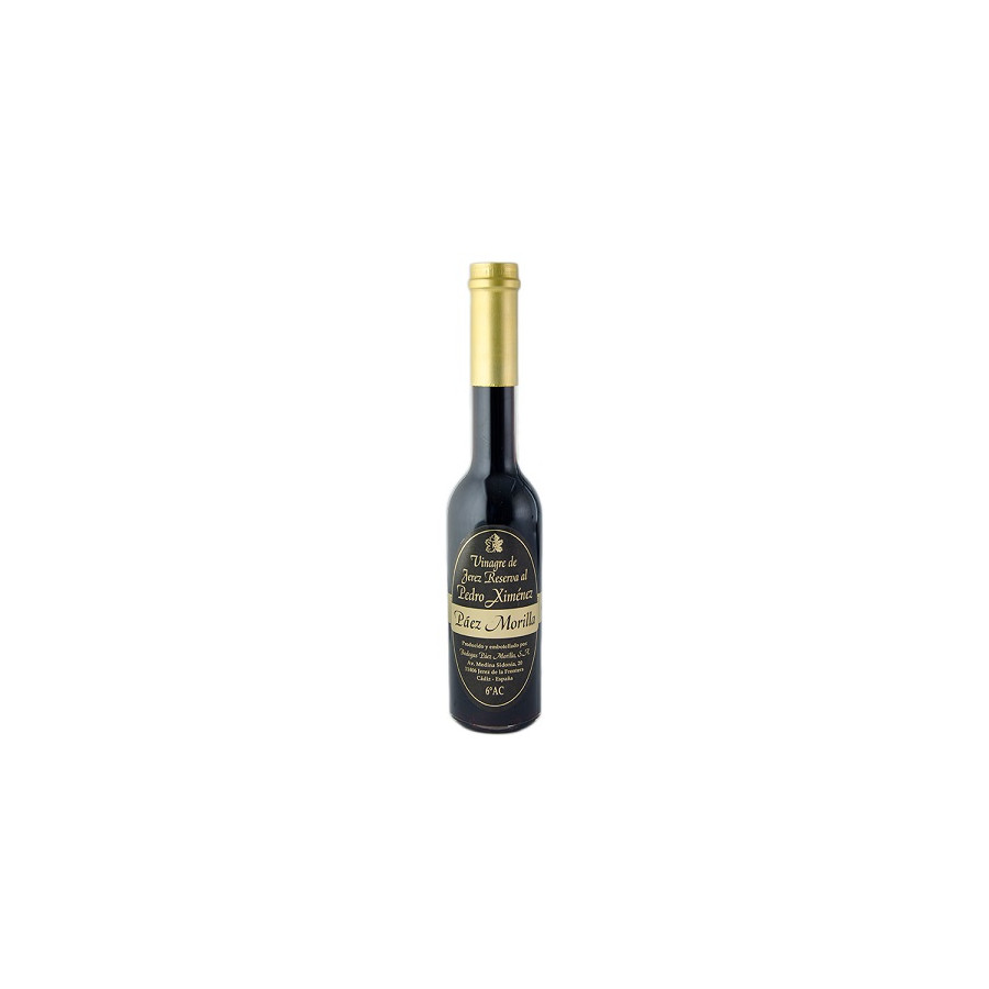 VINAGRE DE JEREZ DE RESERVA AL PEDRO XIMÉNEZ DE BODEGAS PÁEZ MORILLA 2