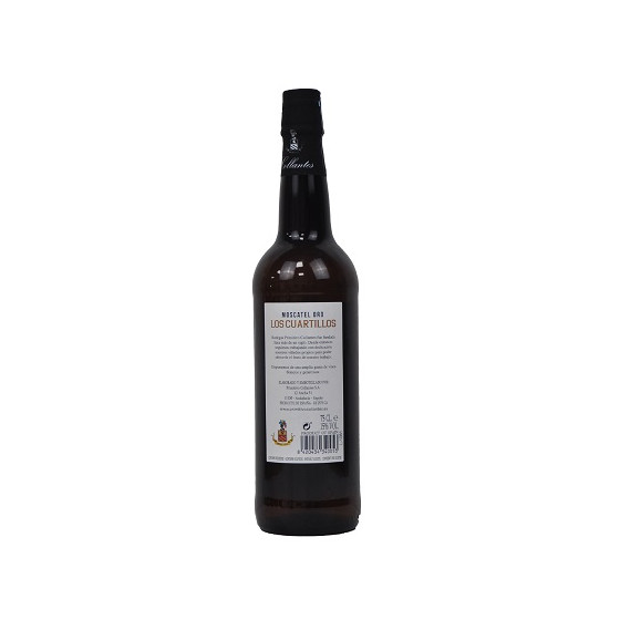 MOSCATEL ORO LOS CUARTILLOS 75 cl PRIMITIVO COLLANTES
