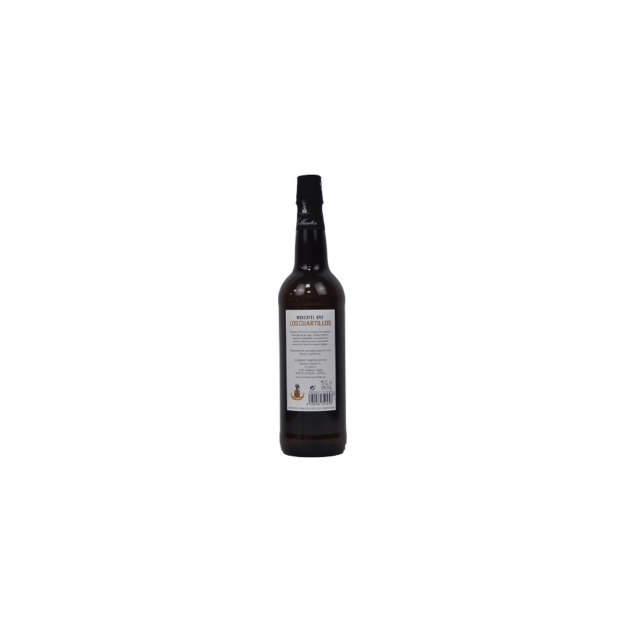 MOSCATEL ORO LOS CUARTILLOS 75 cl PRIMITIVO COLLANTES