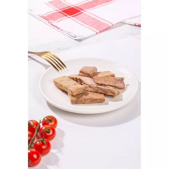 TARRO FILETES DE VENTRESCA DE ATÚN EN ACEITE 250 gr. EL REY DE OROS BA