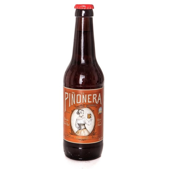 CERVEZA STRONG ALE (ESTILO ABADÍA) LA PIÑONERA 33cl