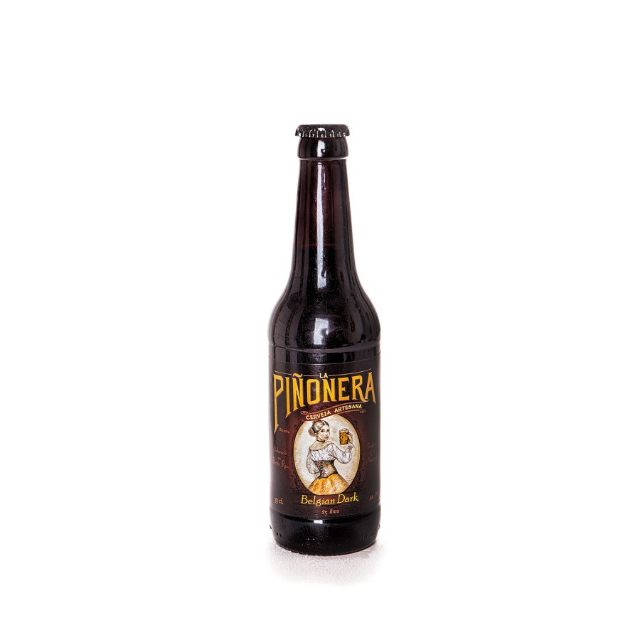 CERVEZA LA PIÑONERA BELGIAN DARK 33cl