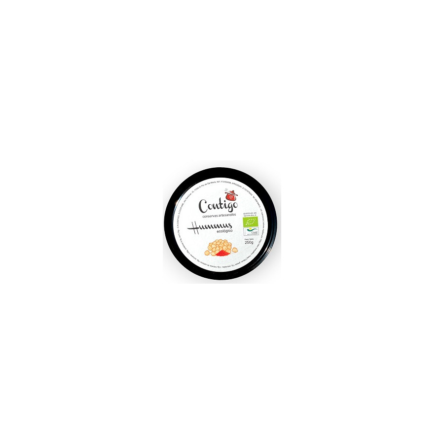 HUMMUS ECOLÓGICO 250 GR CONTIGO CONSERVAS ARTESANALES