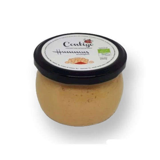 HUMMUS ECOLÓGICO 250 GR CONTIGO CONSERVAS ARTESANALES