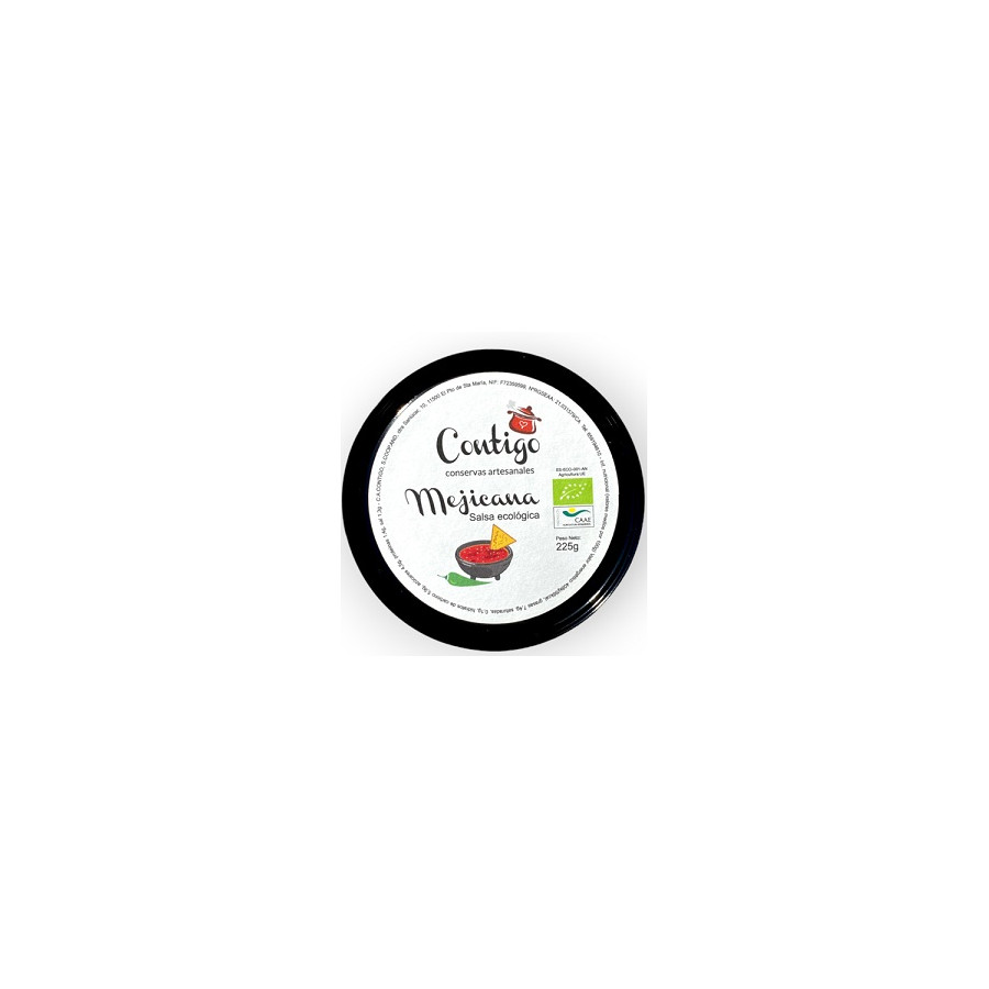 SALSA MEJICANA ECOLÓGICA 225 GR CONTIGO