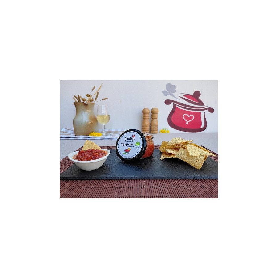 SALSA MEJICANA ECOLÓGICA 225 GR CONTIGO