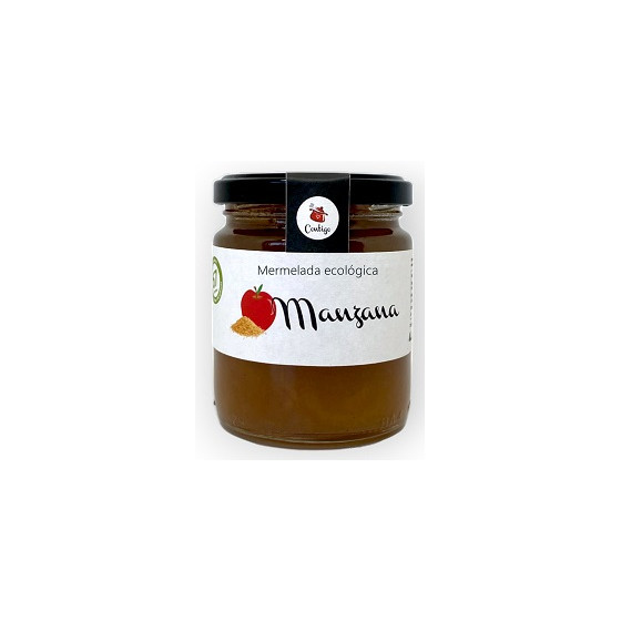 MERMELADA MANZANA AZÚCAR MORENO Y CANELA 260g CONTIGO CONSERVAS ARTESA