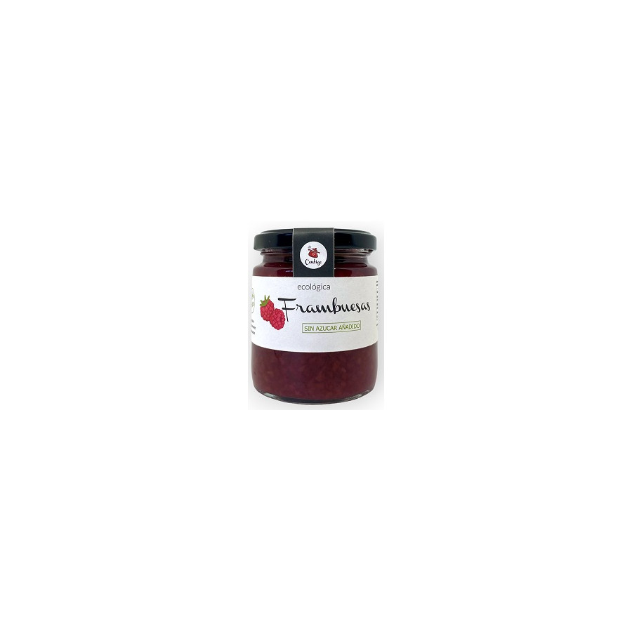 MERMELADA DE FRAMBUESAS SIN AZUCAR AÑADIDO 260g CONTIGO CONSERVAS ARTE