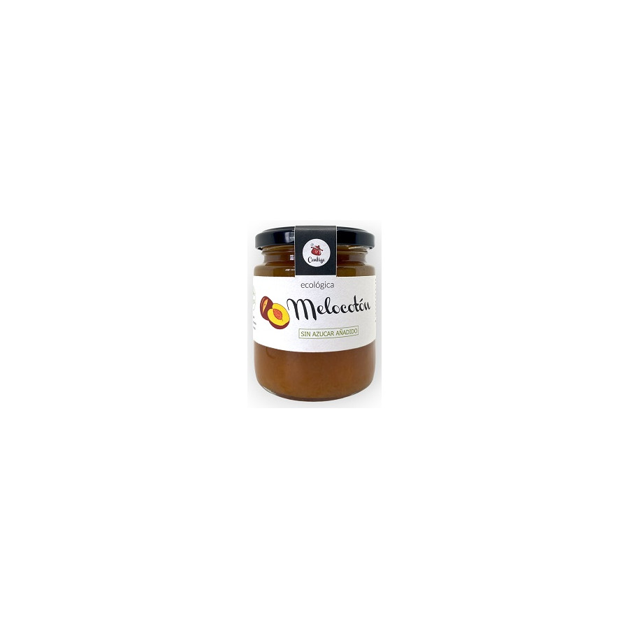 MERMELADA MELOCOTÓN 260g SIN AZUCAR AÑADIDO CONTIGO CONSERVAS ARTESANA
