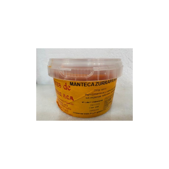 MANTECA ZURRAPA ROJA SABORES DE PATERNA