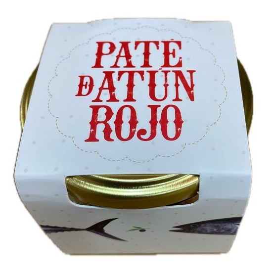 PATÉ DE ATÚN ROJO TARRO 100gr. FELISA GOURMET BARBATE