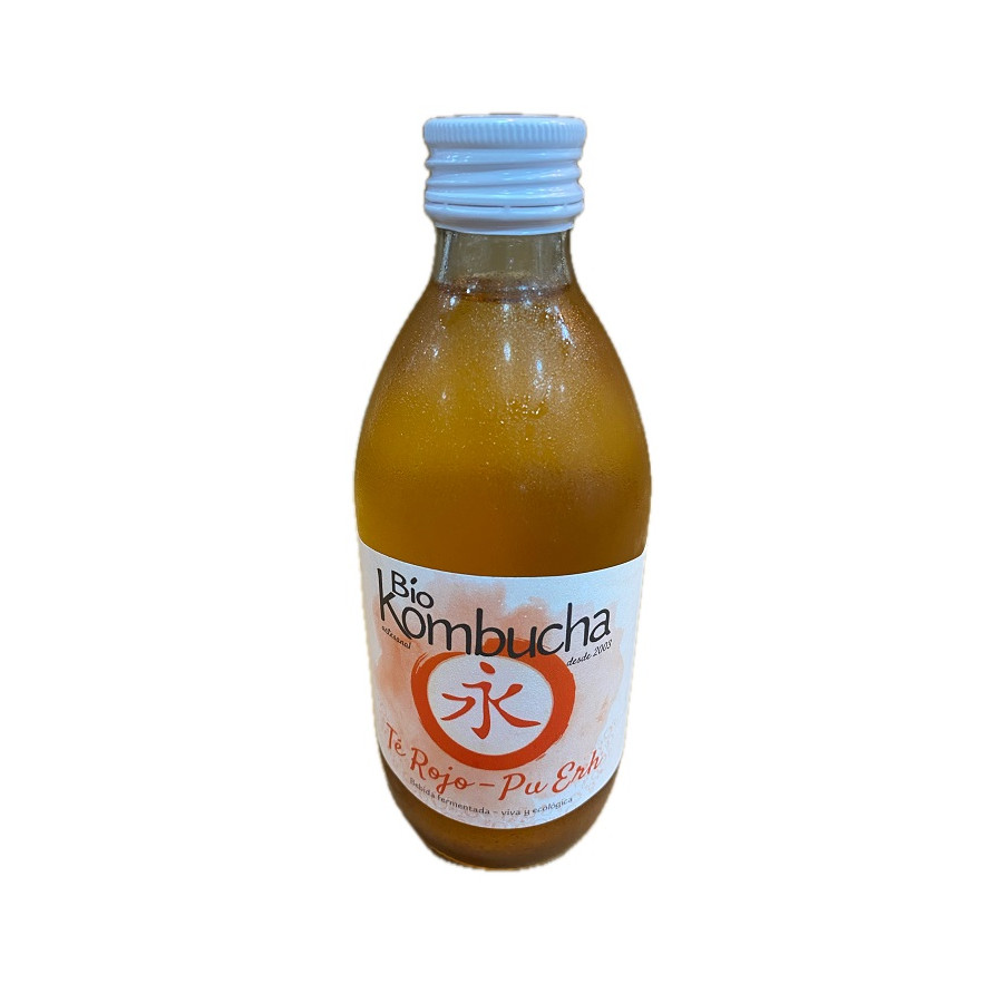 BIO KOMBUCHA ARTESANAL TÉ ROJO PU ERH 33CL LA KOMBUCHERÍA