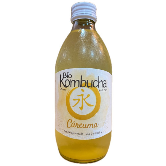 BIO KOMBUCHA CÚRCUMA LA KOMBUCHERÍA LIRONA CONIL CÁDIZ 33CL