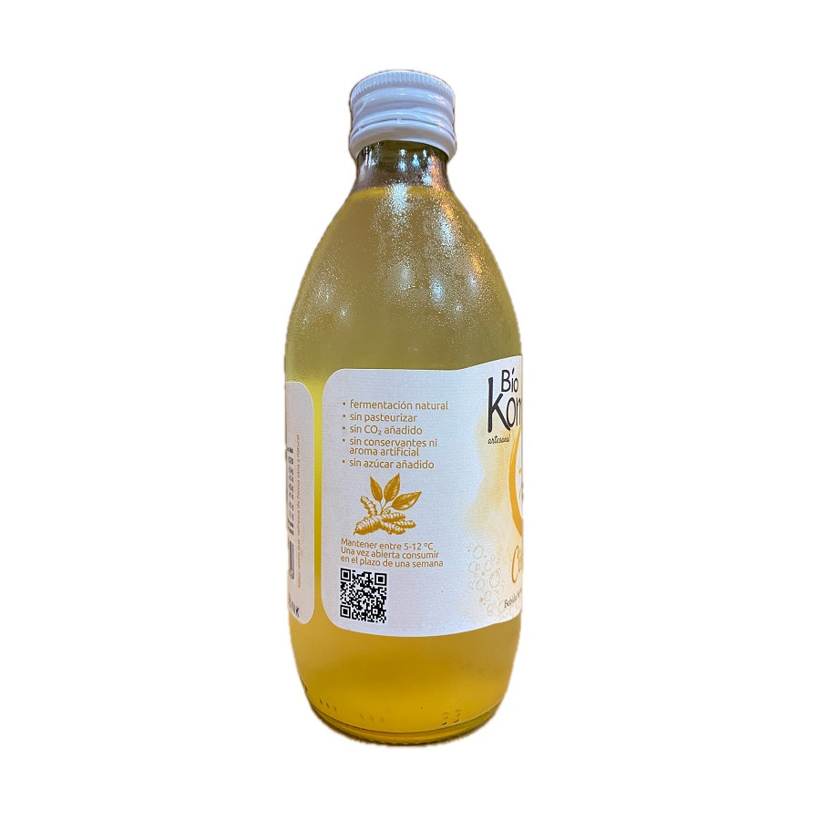 BIO KOMBUCHA CÚRCUMA LA KOMBUCHERÍA LIRONA CONIL CÁDIZ 33CL