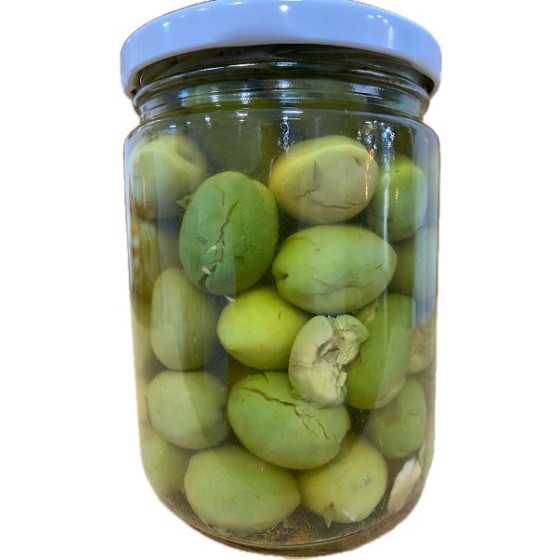 ACEITUNAS VERDIAL PARTIDA “CHUPADEO” 650 G – GOURMET DE MEDINA-SIDONIA
