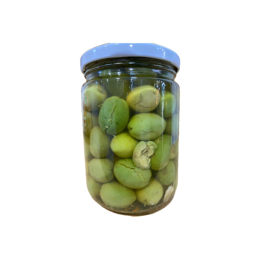 ACEITUNAS VERDIAL PARTIDA “CHUPADEO” 650 G – GOURMET DE MEDINA-SIDONIA