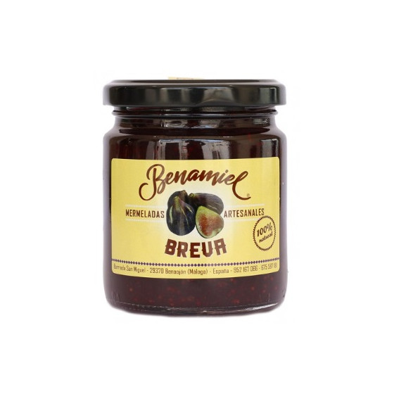 MERMELADA DE BREVA TARRO 280g. BENAMIEL SIERRA DE GRAZALEMA