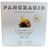 CHOCOLATE ARTESANO CACAHUETE Y JENGIBRE 40g PANCRACIO
