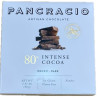 CHOCOLATE ARTESANO 80% INTENSE COCOA 40g PANCRACIO