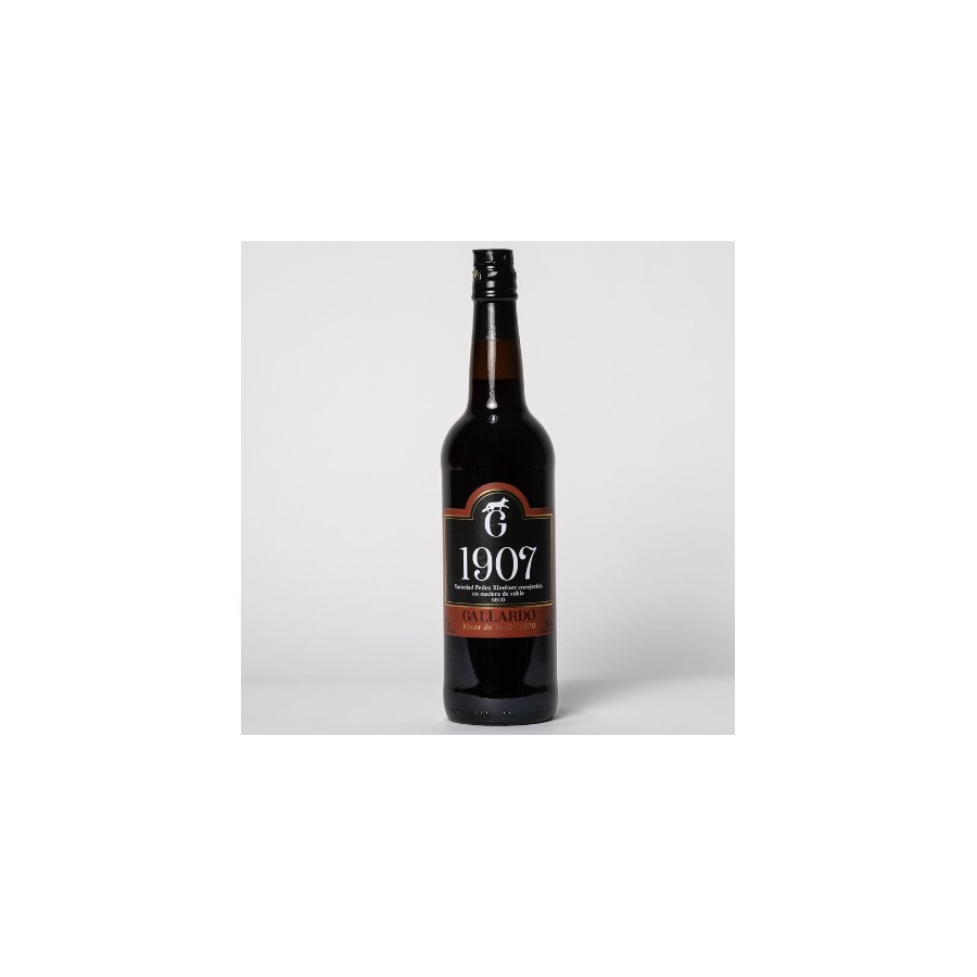 VINO 1907 BOTELLA 75cl. BODEGAS GALLARDO VEJER