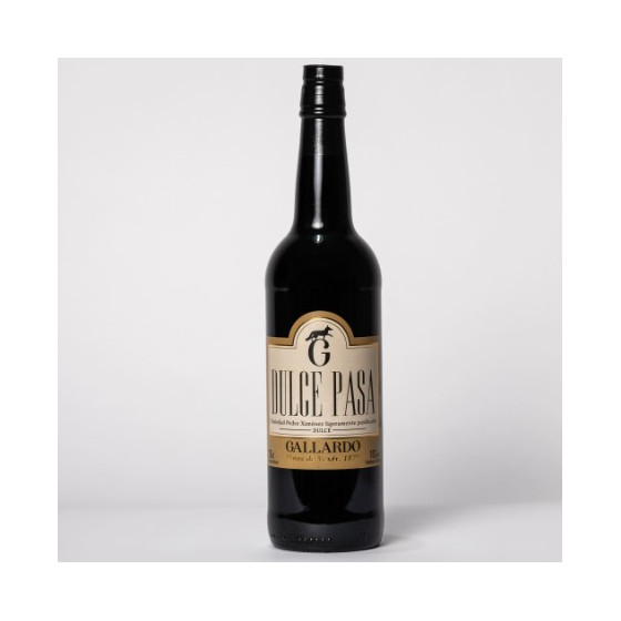 VINO DULCE PASA BOTELLA 75cl. BODEGAS GALLARDO VEJER
