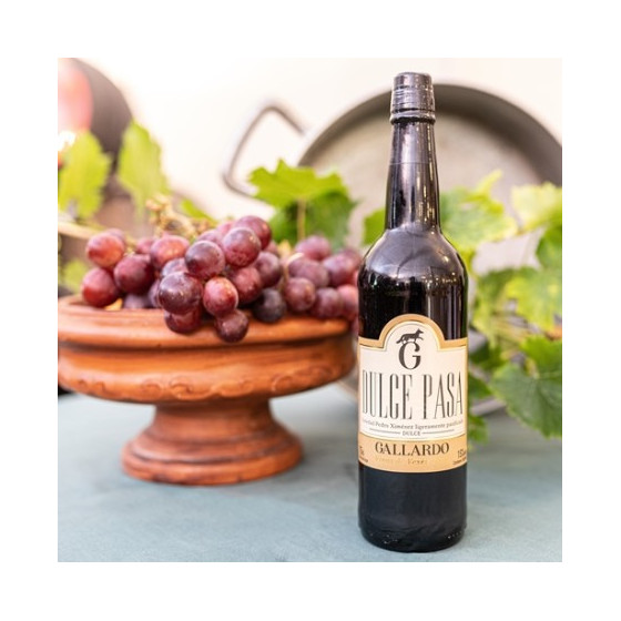 VINO DULCE PASA BOTELLA 75cl. BODEGAS GALLARDO VEJER