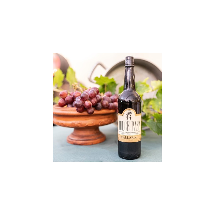 VINO DULCE PASA BOTELLA 75cl. BODEGAS GALLARDO VEJER