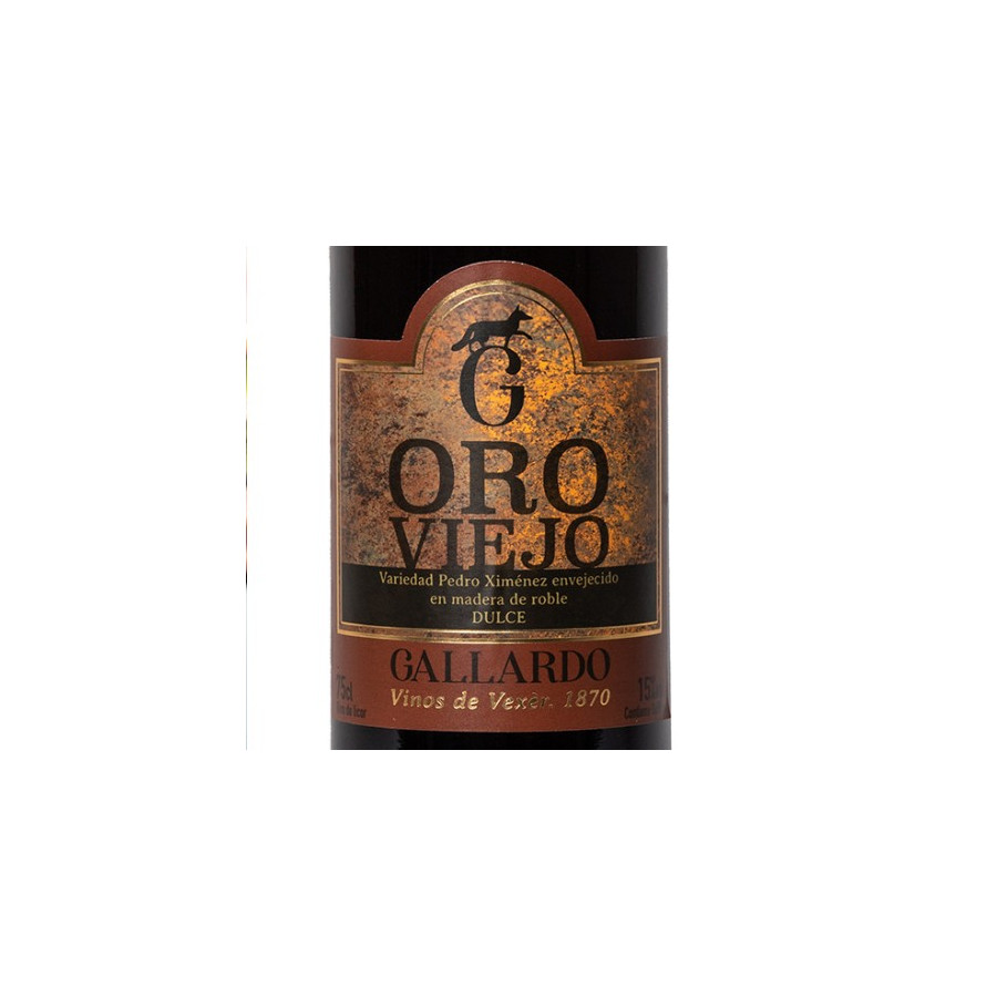 VINO ORO VIEJO BOTELLA 75cl. BODEGAS GALLARDO VEJER
