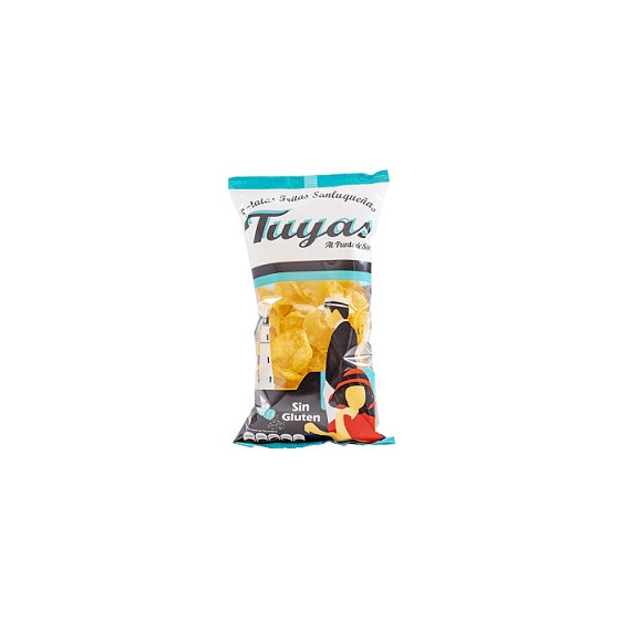 PATATAS FRITAS TUYAS AL PUNTO DE SAL 150 Gr. 