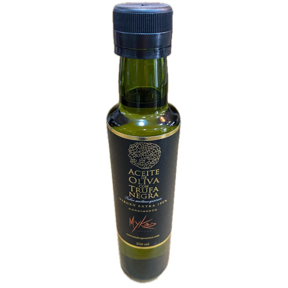 ACEITE DE OLIVA VIRGEN EXTRA CON TRUFA NEGRA MYKES GOURMET 250 ML - SA