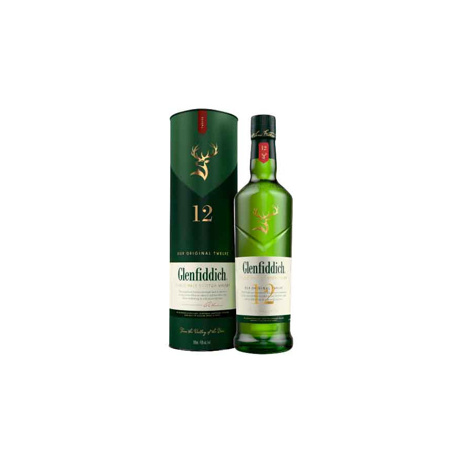 WHISKY GLENFIDDICH 12 AÑOS 0,70cl 