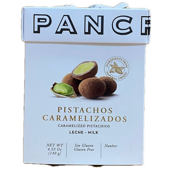 PISTACHOS CARAMELIZADOS LUXURY BOX PANCRACIO 140gr.