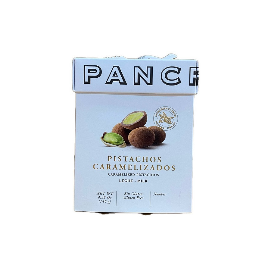 PISTACHOS CARAMELIZADOS LUXURY BOX PANCRACIO 140gr.