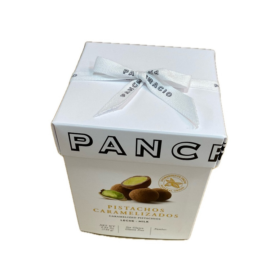 PISTACHOS CARAMELIZADOS LUXURY BOX PANCRACIO 140gr.