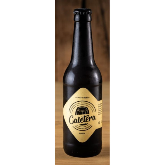 CERVEZA CALETERA RUBIA 33cl