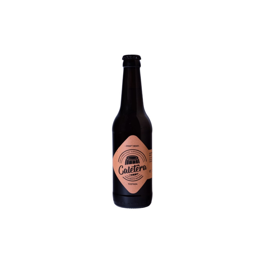 CERVEZA CALETERA TOSTADA 33cl.