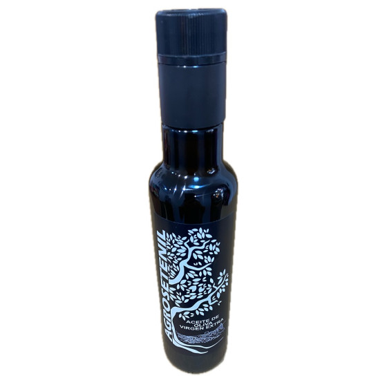 AOVE AGROSETENIL 250 ML BOTELLA CRISTAL – ACEITE VIRGEN EXTRA GOURMET 