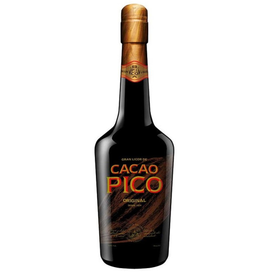 BOTELLA DE LICOR CACAO PICO 35 cl. ORIGINAL EL PUERTO DE SANTA MARIA