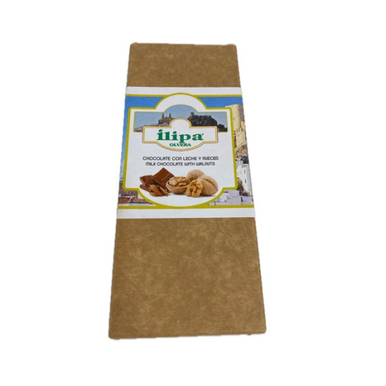 CHOCOLATE CON LECHE Y NUECES ILIPA OLVERA TIERRA DE CÁDIZ