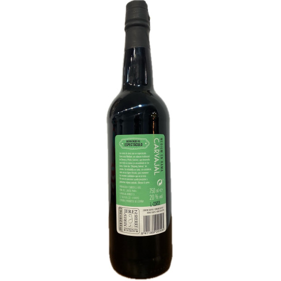 MEDIUM EN RAMA CARVAJAL “SOLERA DE EMBARQUE” 75 CL – JEREZ EXCLUSIVO Y